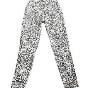 TYC leopard print leggings size XL gym workout yog  activewear